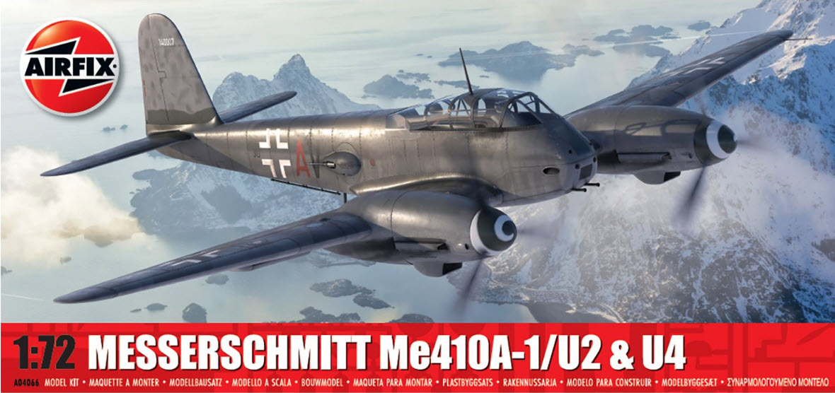Airfix A04066 Messerschmitt Me 410 A-1/U2 & U4, 1:72