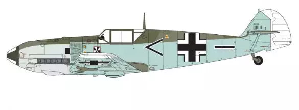 Airfix A05120B Messerschmitt Bf109E-4/E-1, 1:48