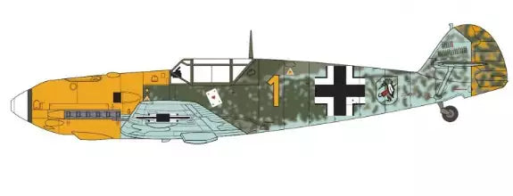 Airfix A05120B Messerschmitt Bf109E-4/E-1, 1:48