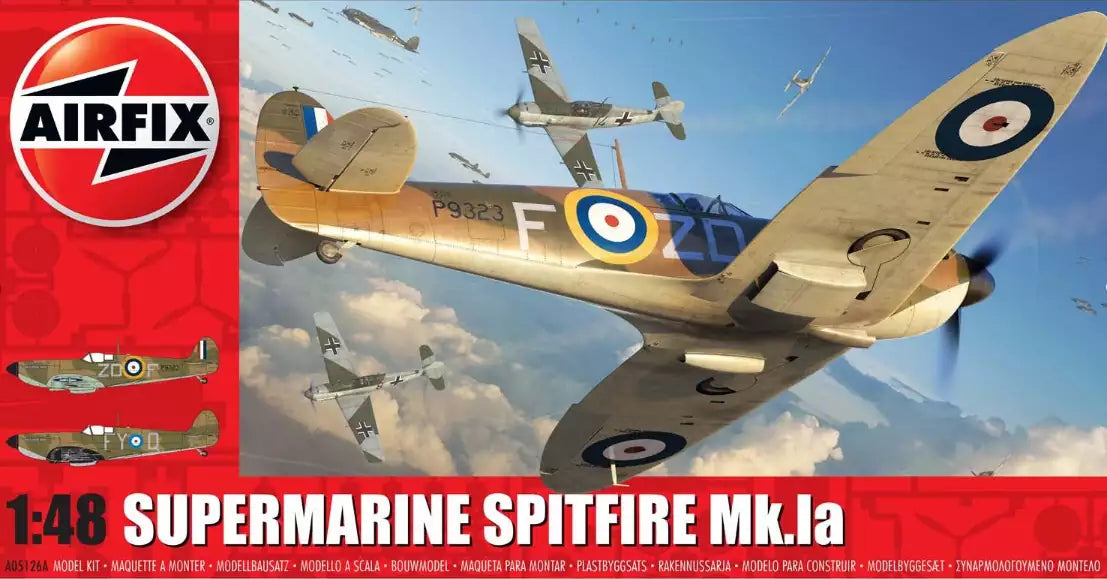 Airfix A05126A Supermarine Spitfire Mk.1a, 1:48