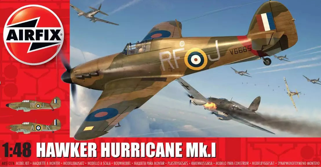 Airfix A05127A Hawker Hurricane Mk.1, 1:48