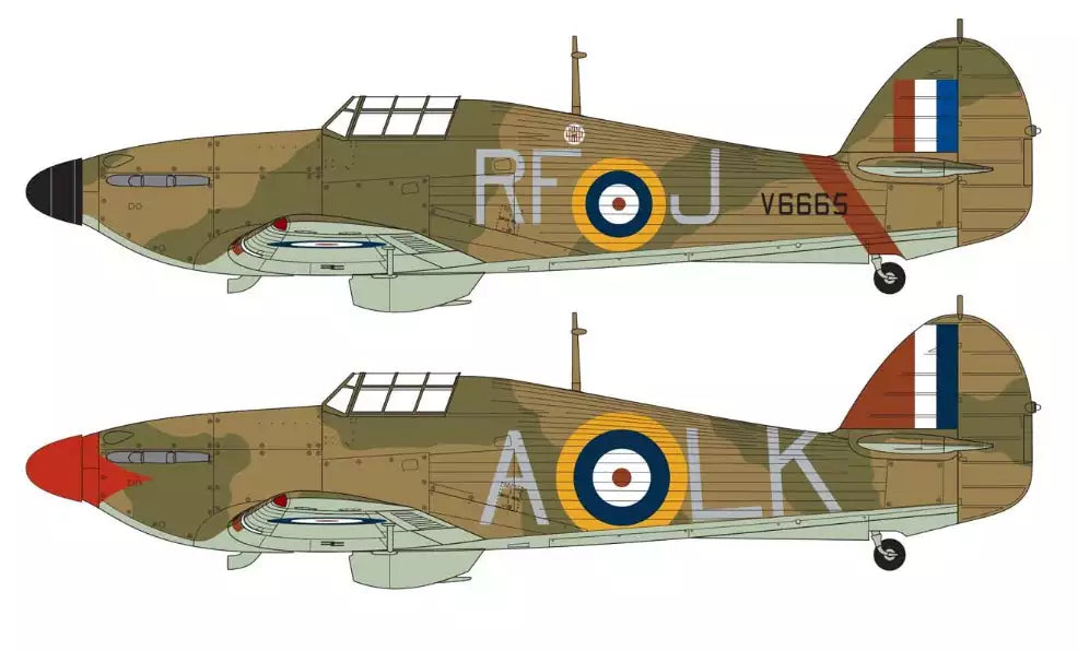 Airfix A05127A Hawker Hurricane Mk.1, 1:48