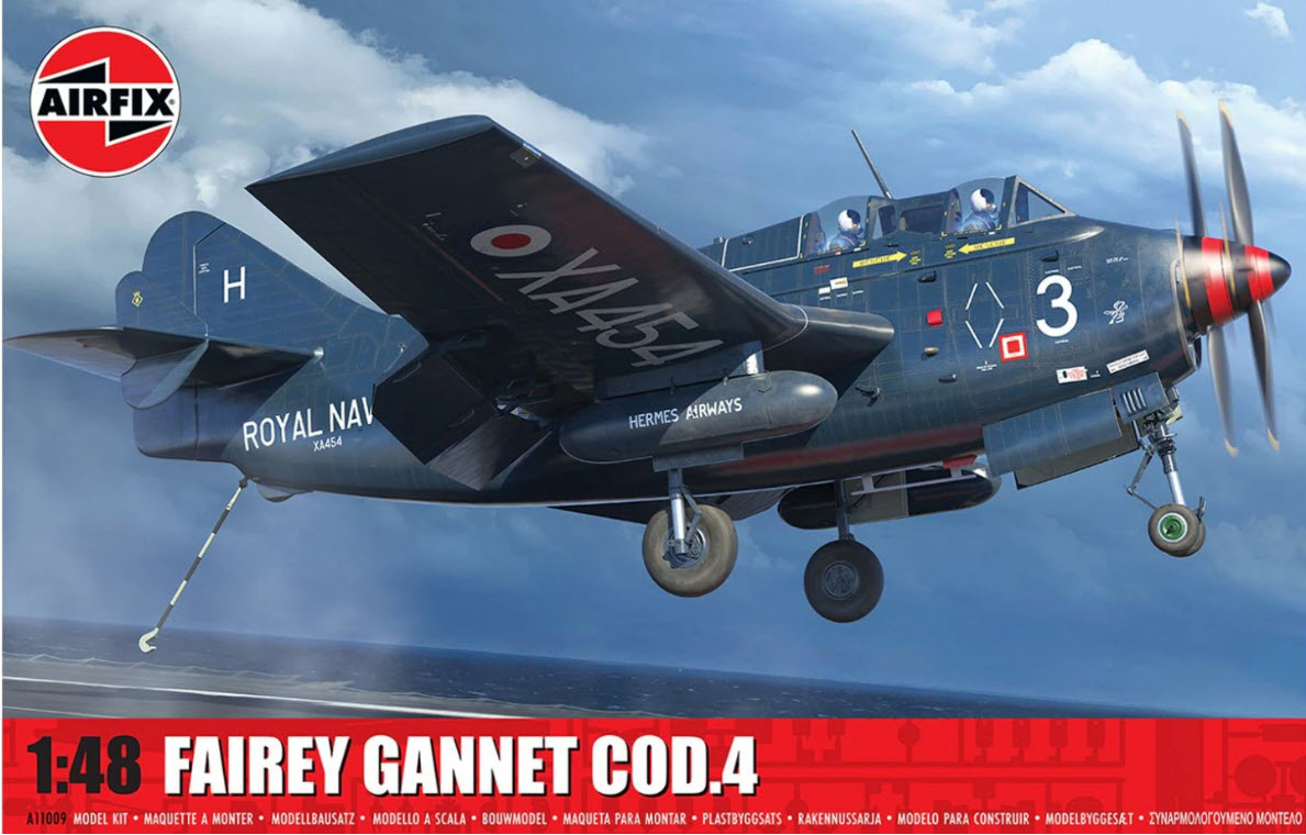 Airfix A11009 Fairey Gannet COD.4, 1:48