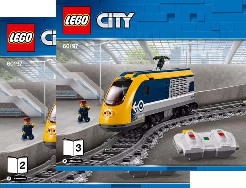 Bauanleitung: LEGO City EZ60197-3 Zugabschluss
