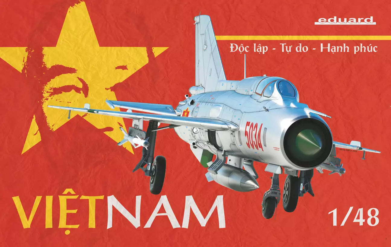 Eduard 11115 Vietnam - MIG-21PFM - Limited Edition, 1:48