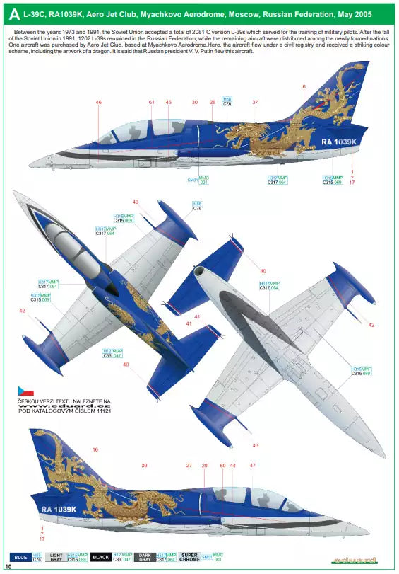 Eduard 11121 L-39 Albatros Evolution - Limited Edition, 1:48