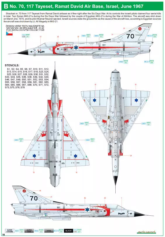 Eduard 11128 Shachak - Limited Edition, 1:48
