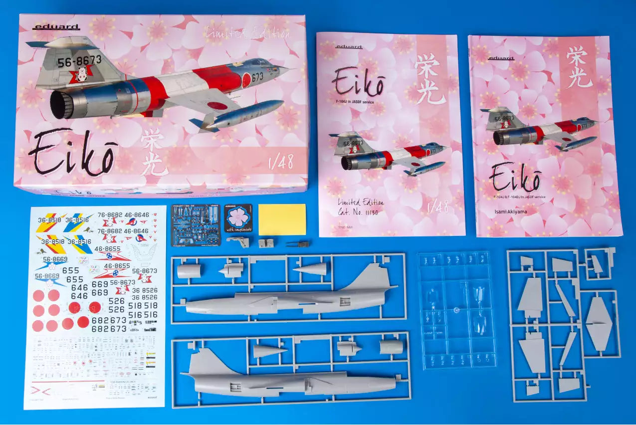 Inhalt: Eduard 11130 Eikó F-104J - Limited Edition, 1:48