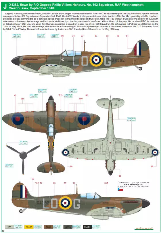 Eduard 11143 The Spitfire Story - Dual Combo - Limited Edition, 1:48
