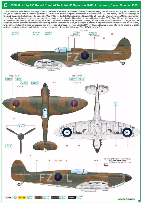 Eduard 11143 The Spitfire Story - Dual Combo - Limited Edition, 1:48
