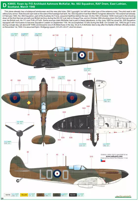 Eduard 11143 The Spitfire Story - Dual Combo - Limited Edition, 1:48