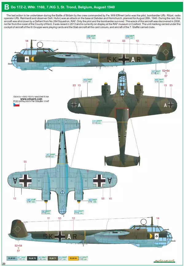 Eduard 11147 Kampfstift - Limited Edition, 1:48