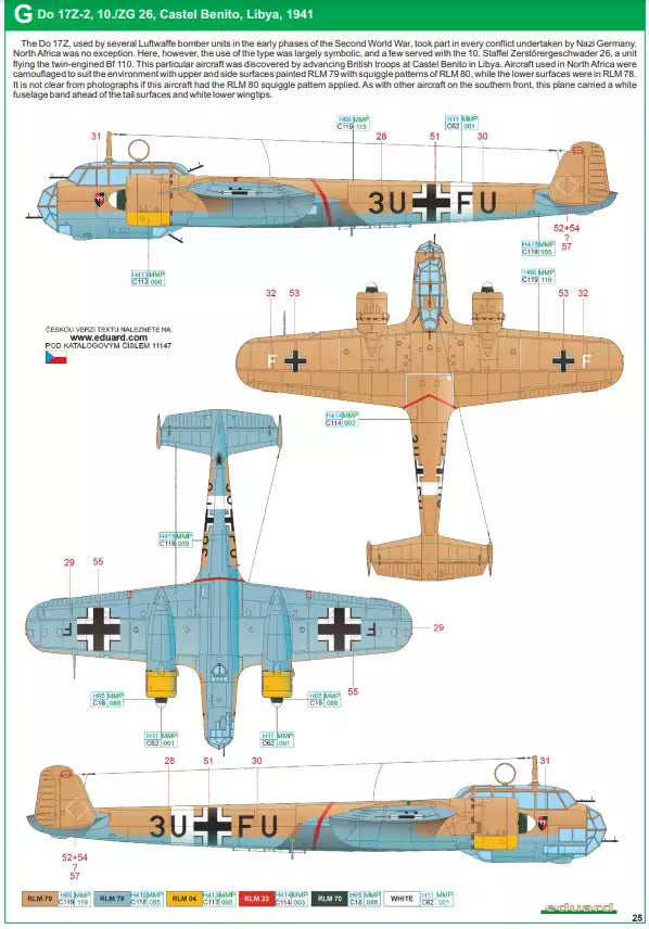 Eduard 11147 Kampfstift - Limited Edition, 1:48