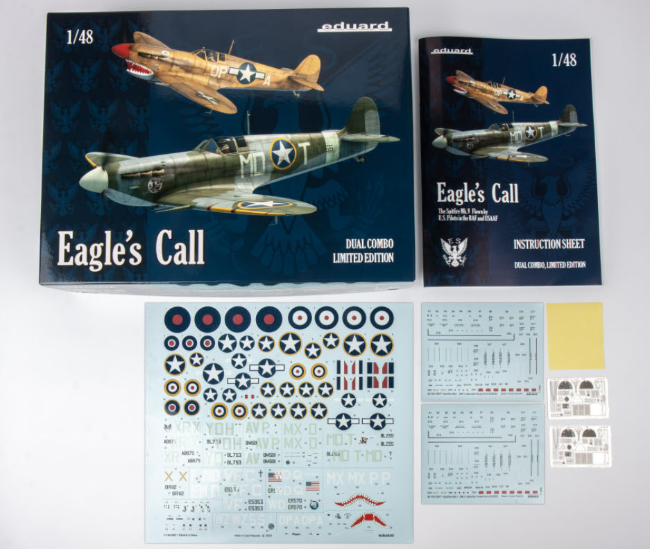 Inhalt: Eduard 11149 Eagle ́s Call - Dual Combo - Limited Edition, 1:48