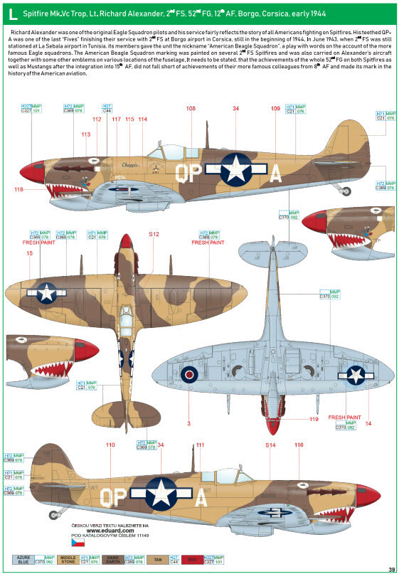 Eduard 11149 Eagle ́s Call - Dual Combo - Limited Edition, 1:48
