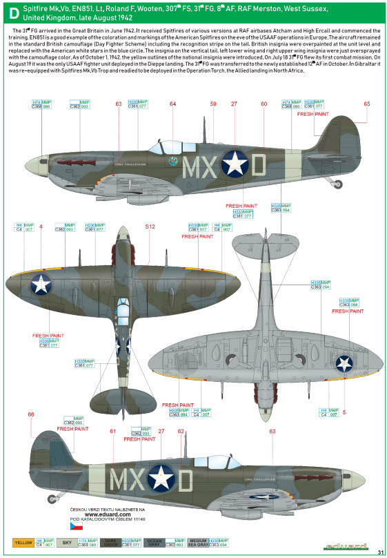 Eduard 11149 Eagle ́s Call - Dual Combo - Limited Edition, 1:48