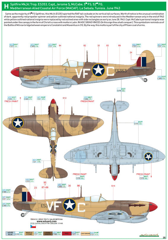 Eduard 11149 Eagle ́s Call - Dual Combo - Limited Edition, 1:48