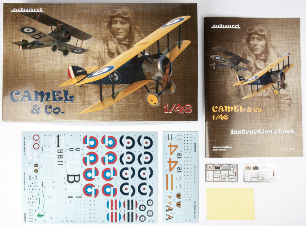 Inhalt: Eduard 11151 Camel & Co. - Dual Combo - Limited Edition, 1:48
