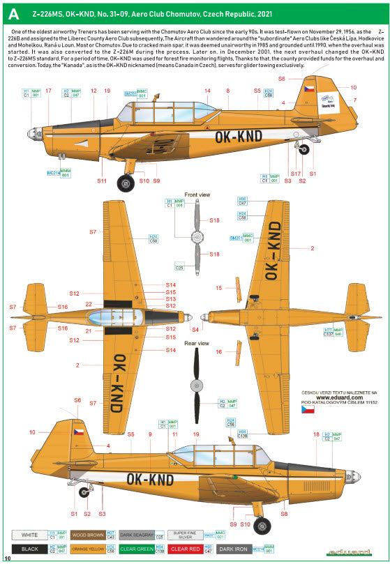 Eduard 11152 TRENÉR - Dual Combo - Limited Edition, 1:48