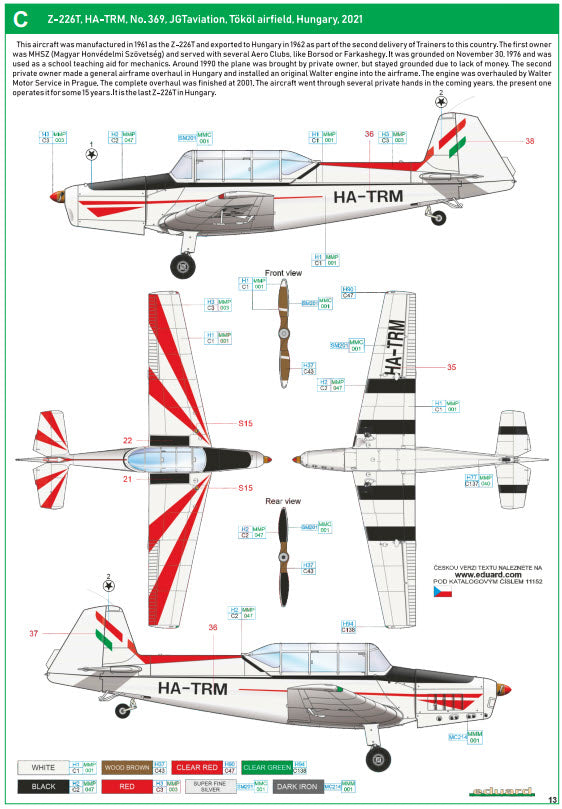 Eduard 11152 TRENÉR - Dual Combo - Limited Edition, 1:48