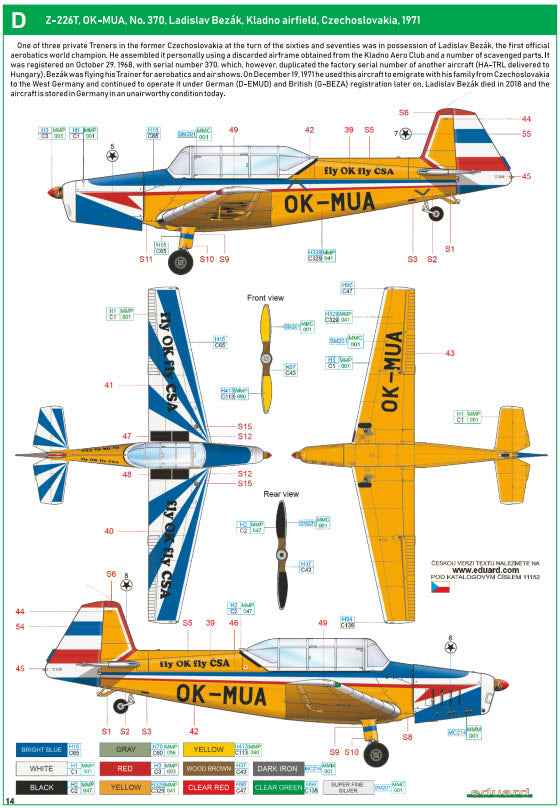 Eduard 11152 TRENÉR - Dual Combo - Limited Edition, 1:48