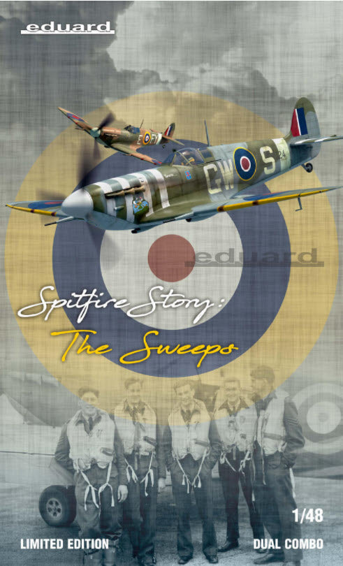 Eduard 11153 SPITFIRE STORY The Sweeps - Dual Combo - Limited Edition, 1:48