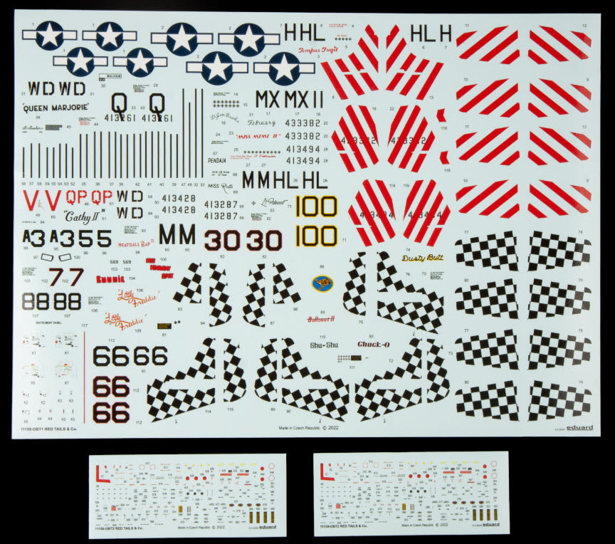 Eduard 11159 RED TAILS & Co. DUAL COMBO, 1:48