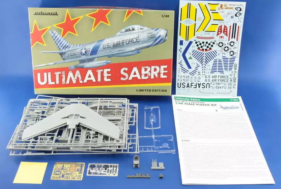 Inhalt: Eduard 1163 Ultimate Sabre - Limited Edition, 1:48
