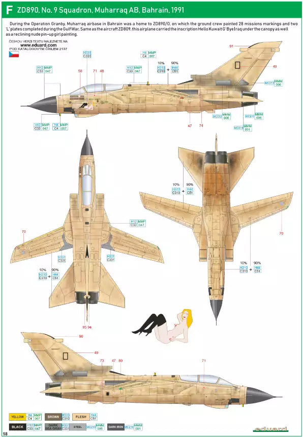 Eduard 2137 Desert Babes - Limited Edition, 1:72