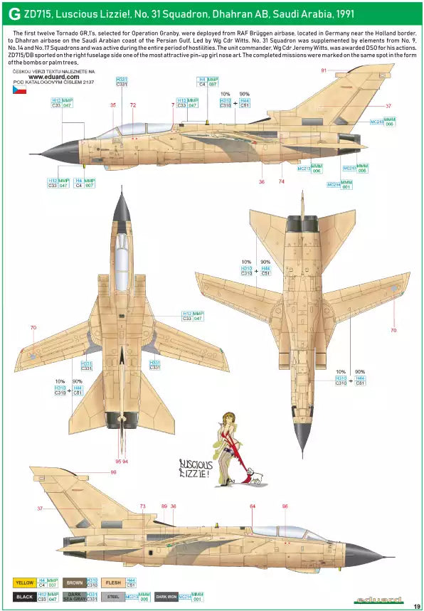 Eduard 2137 Desert Babes - Limited Edition, 1:72