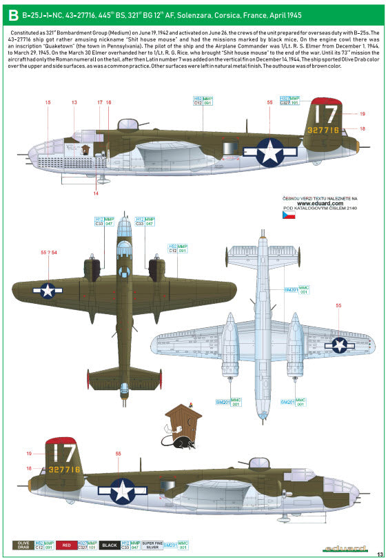 Eduard 2140 Angel of Mercy - Limited Edition, 1:72