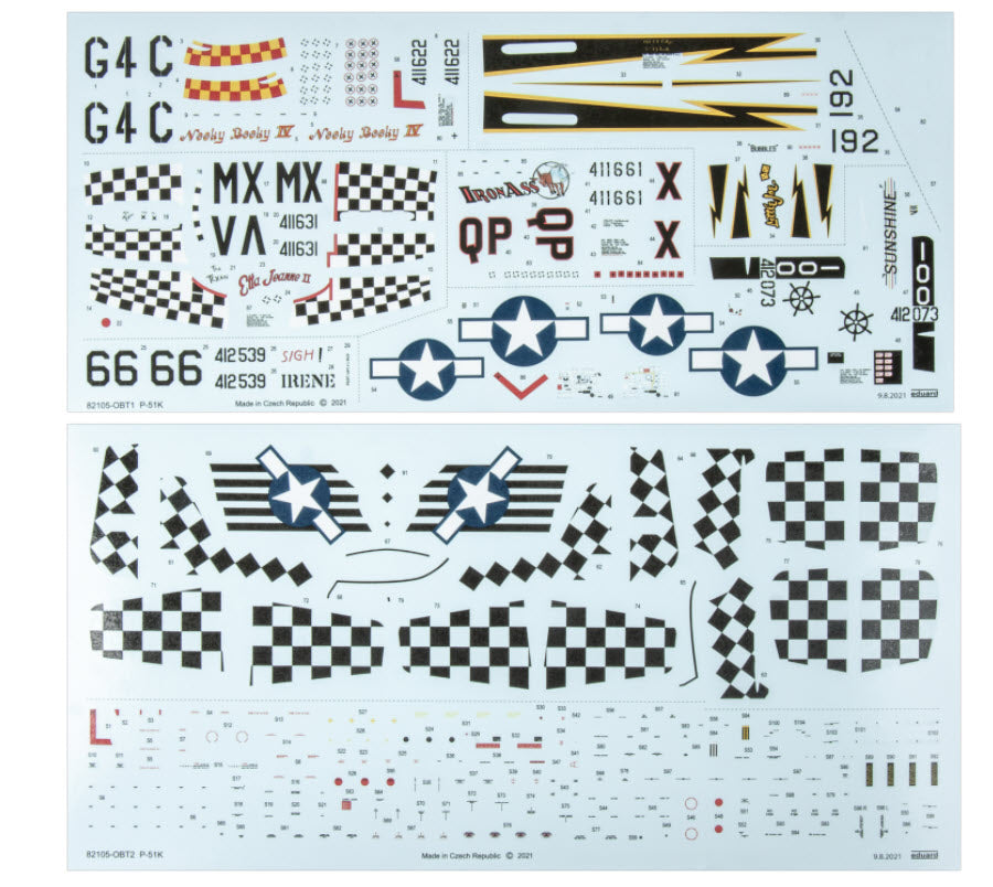 Eduard 82105 P-51K Mustang - ProfiPACK edition, 1:48