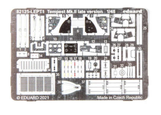Eduard 82125 Tempest Mk. II late version - ProfiPACK, 1:48