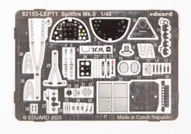 Eduard 82153 Spitfire Mk.IIa, ProfiPACK edition, 1:48