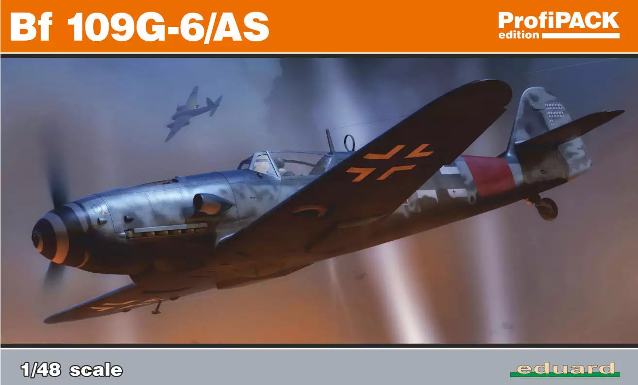 Eduard 82163 Messerschmitt Bf 109G-6/ AS, ProfiPACK edition, 1:48