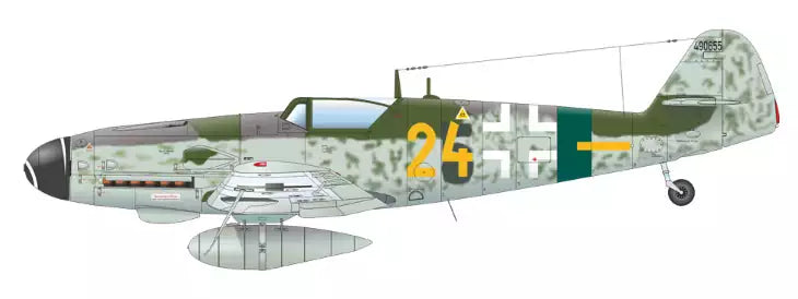Eduard 82164 Messerschmitt Bf-109G-10 Erla, ProfiPACK edition, 1:48