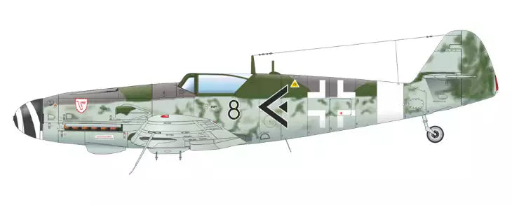 Eduard 82164 Messerschmitt Bf-109G-10 Erla, ProfiPACK edition, 1:48