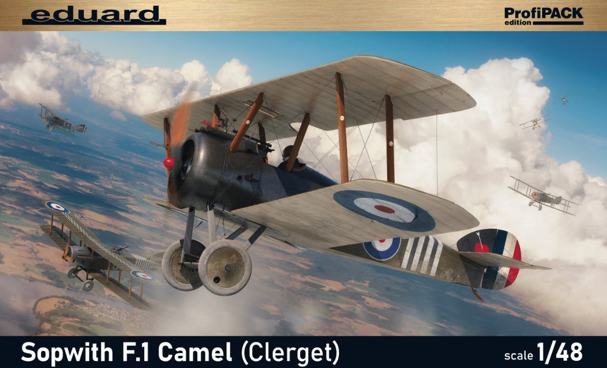Eduard 82172 Sopwith F.1 Camel (Clerget) - ProfiPACK edition, 1:48