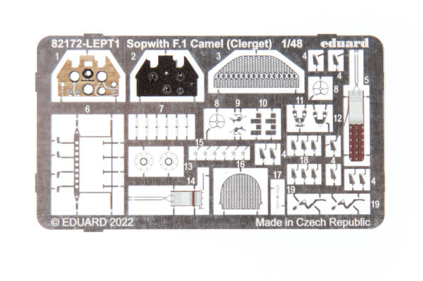 Eduard 82172 Sopwith F.1 Camel (Clerget) - ProfiPACK edition, 1:48