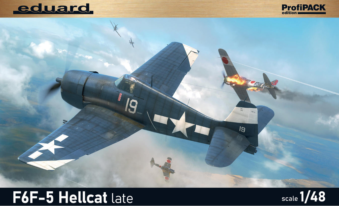 Eduard 8229 F6F-5 Hellcat late, ProfiPACK edition, 1:48