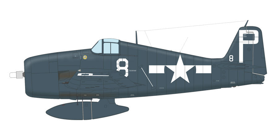Eduard 8229 F6F-5 Hellcat late, ProfiPACK edition, 1:48