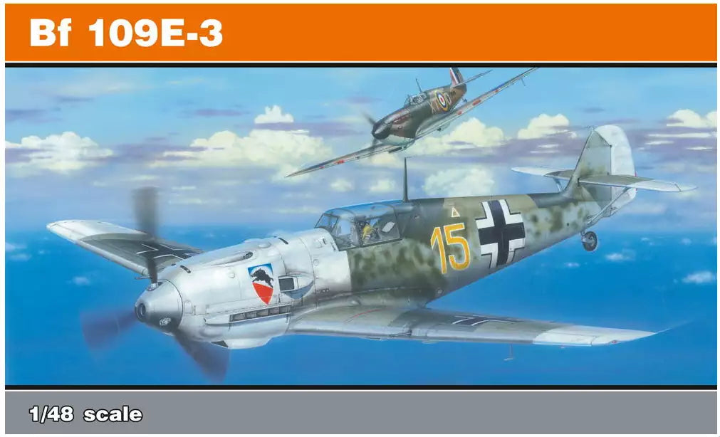 Eduard 8262 Messerschmitt Bf 109E-3, ProfiPACK edition, 1:48