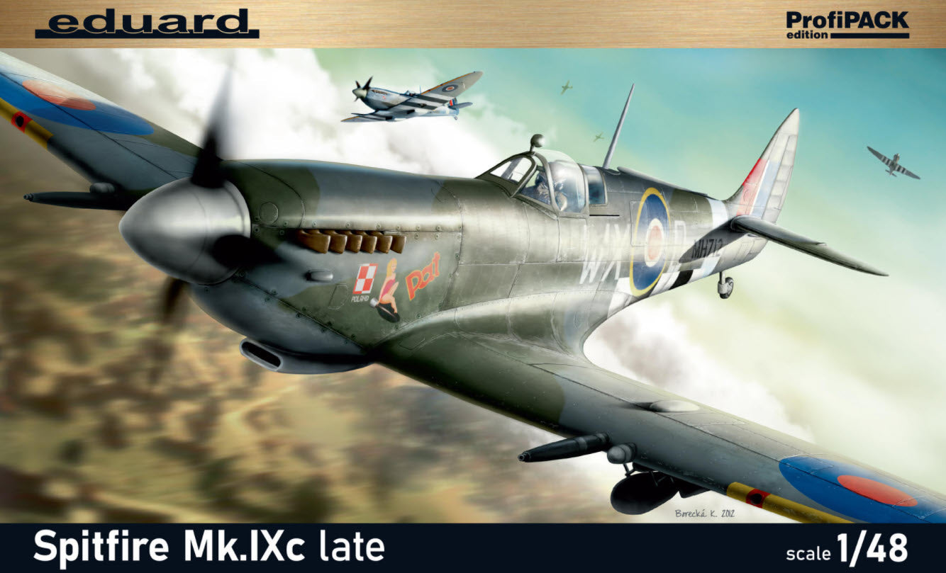 Eduard 8281 Supermarine Spitfire Mk.IXc late version, ProfiPACK edition, 1:48