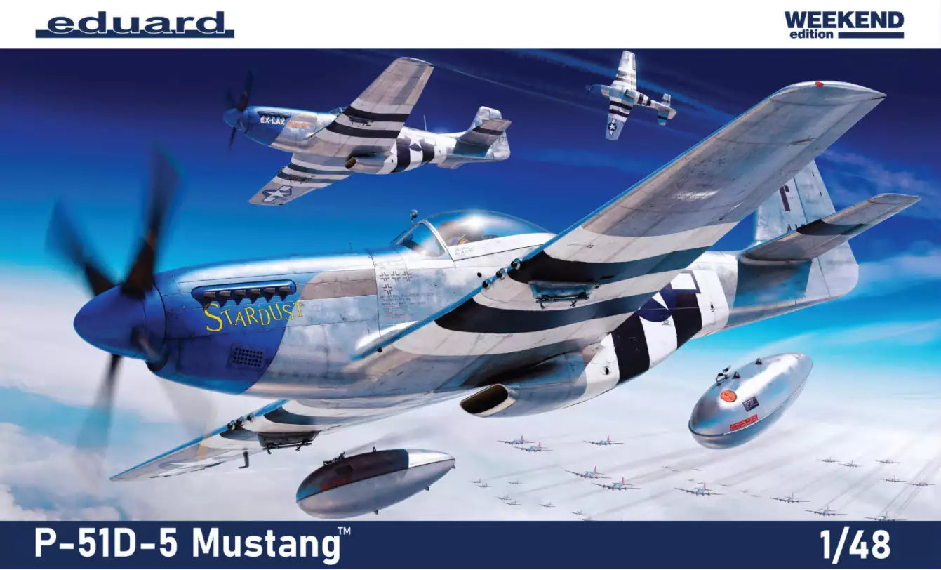 Eduard 84172 P-51D-5 Mustang, Weekend edition, 1:48