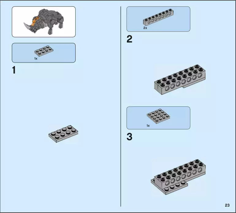 LEGO Split-Sets HP75952-1 "Erumpent"