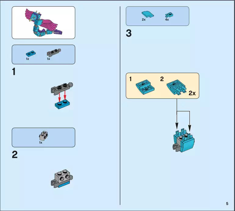 LEGO Split-Sets HP75952-2 "Occamy"