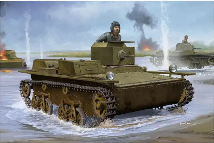 Hobby Boss 83865 Soviet T-38 Amphibious Light Tank, 1:35