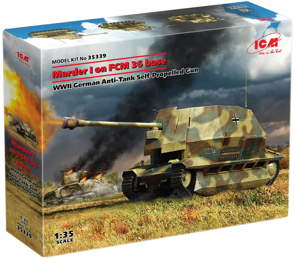 ICM 35339 Marder I on FCM 36 base, 1:35