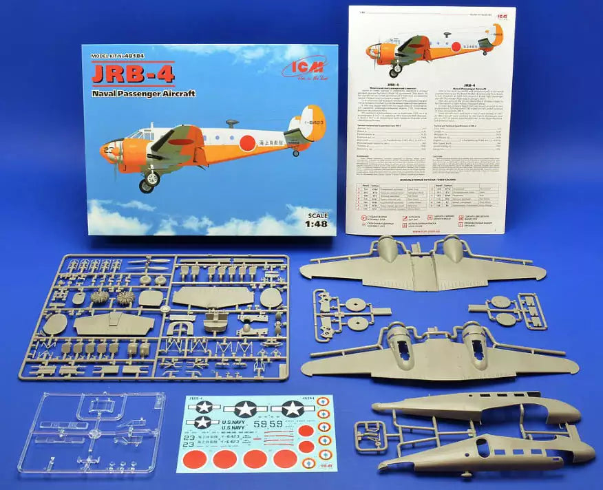 Inhalt: ICM 48184 JRB-4, Naval Passenger Aircraft, 1:48