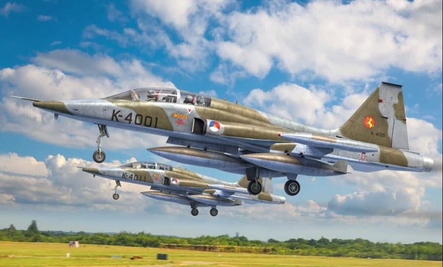 Kinetic K48117 NF-5B NF-5B/F-5B/SF-5B Freedom Fighter, 1:48